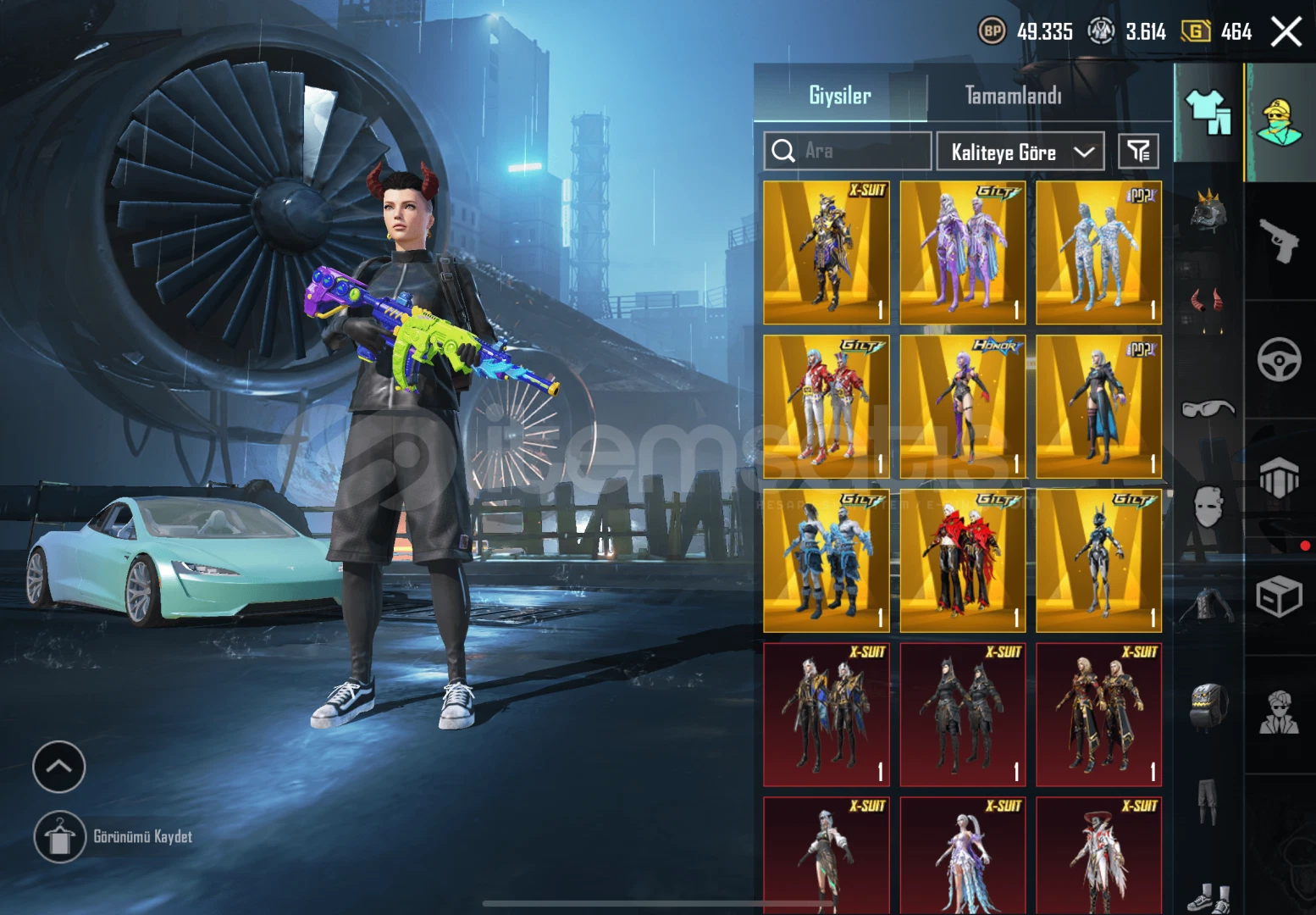 PUBG Satılık Hesap Örneği