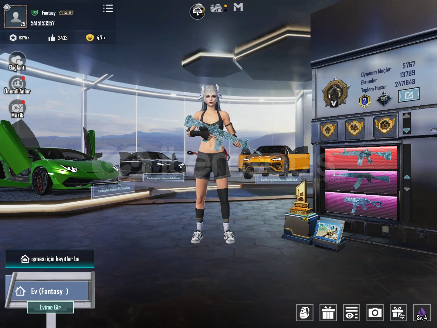 PUBG Satılık Hesap Örneği